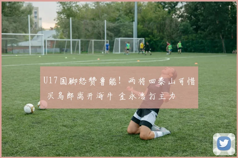 U17国脚怒赞鲁能！两将回泰山可惜 买乌郎离开海牛 金永浩打主力